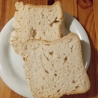 ホームベーカリーで米粉食パン